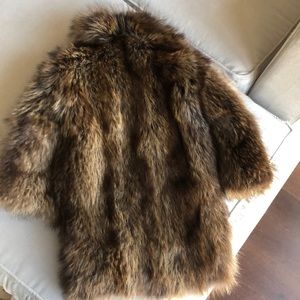 Toddler Tanouki ethical fur (real fur)
